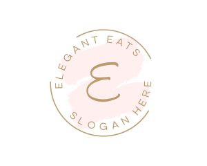 Feminine Watercolor Beauty logo design