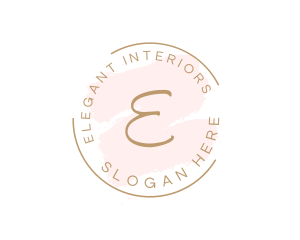 Feminine Watercolor Beauty logo design