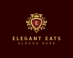 Royal Elegant Shield logo design