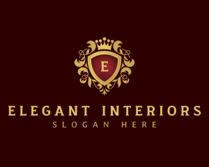 Royal Elegant Shield logo design