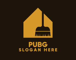 Gold Broom House Logo