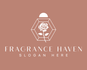 Elegant Rose Perfumery logo design