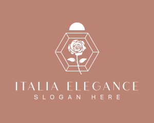 Elegant Rose Perfumery logo design