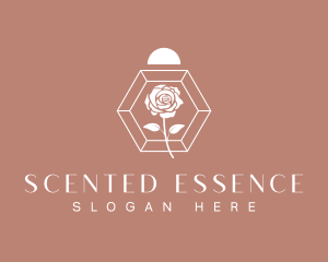 Incense - Elegant Rose Perfumery logo design