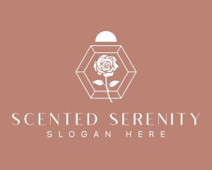 Incense - Elegant Rose Perfumery logo design