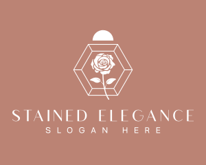 Elegant Rose Perfumery logo design