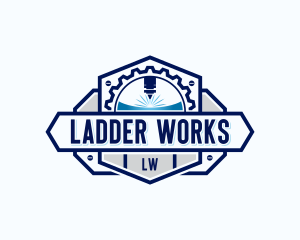 Laser Machinery Manufacturing logo design