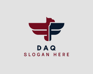 Politician - American Bird Eagle logo design