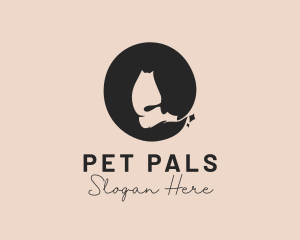 Cat Kitten Pet logo design