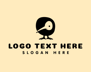 Avian - Kiwi Bird Animal logo design