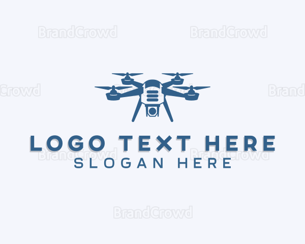Aerial Surveillance Quadcopter Logo