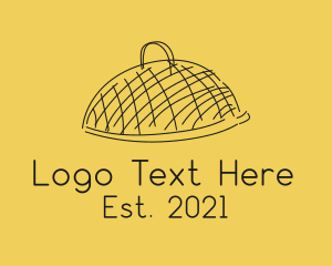 Food - Kitchen Food Cloche Catering logo design