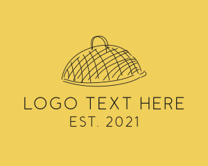 Scribble - Kitchen Food Cloche Catering logo design