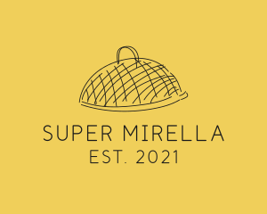 Kitchen Food Cloche Catering logo design