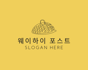 Kitchen Food Cloche Catering logo design