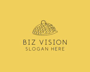 Kitchen Food Cloche Catering logo design