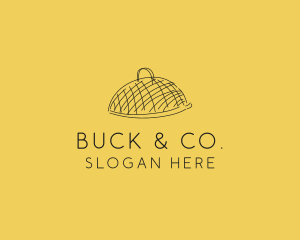 Kitchen Food Cloche Catering logo design