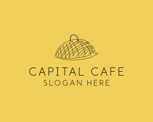 Kitchen Food Cloche Catering logo design