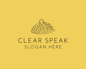 Kitchen Food Cloche Catering logo design