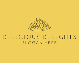 Kitchen Food Cloche Catering logo design