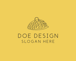 Kitchen Food Cloche Catering logo design