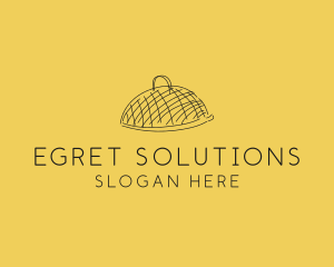 Kitchen Food Cloche Catering logo design