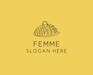 Kitchen Food Cloche Catering logo design