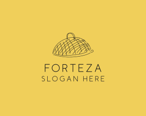 Kitchen Food Cloche Catering logo design