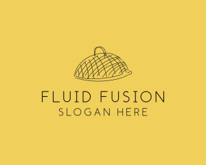 Kitchen Food Cloche Catering logo design