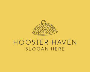 Kitchen Food Cloche Catering logo design