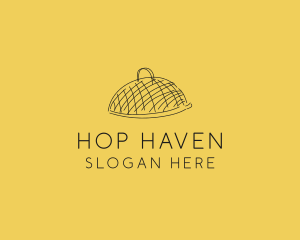 Kitchen Food Cloche Catering logo design