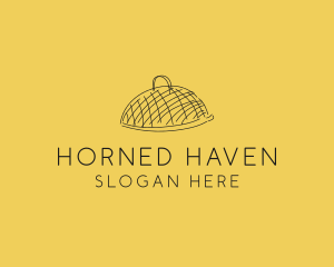 Kitchen Food Cloche Catering logo design