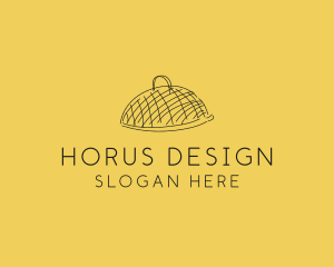 Kitchen Food Cloche Catering logo design