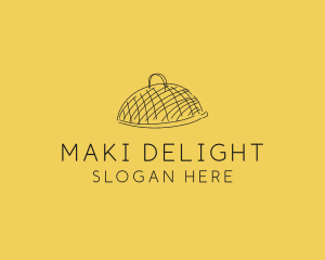 Kitchen Food Cloche Catering logo design