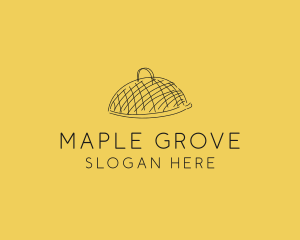 Kitchen Food Cloche Catering logo design