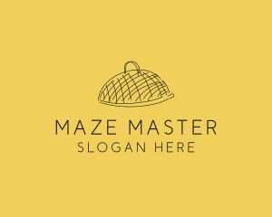 Kitchen Food Cloche Catering logo design