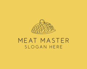 Kitchen Food Cloche Catering logo design