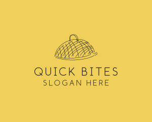 Kitchen Food Cloche Catering logo design