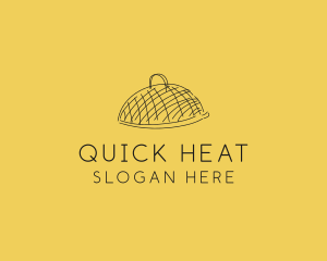 Kitchen Food Cloche Catering logo design