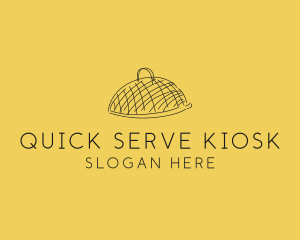 Kitchen Food Cloche Catering logo design