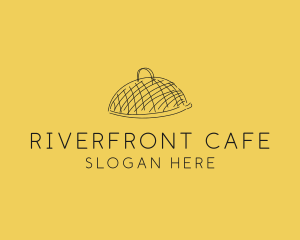 Kitchen Food Cloche Catering logo design