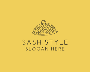 Kitchen Food Cloche Catering logo design