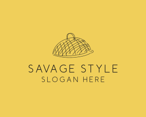 Kitchen Food Cloche Catering logo design