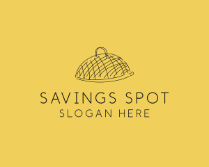 Kitchen Food Cloche Catering logo design