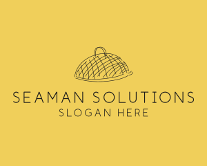 Kitchen Food Cloche Catering logo design