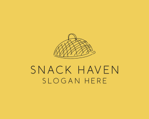 Kitchen Food Cloche Catering logo design