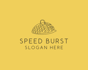 Kitchen Food Cloche Catering logo design