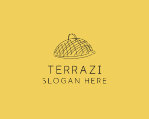 Kitchen Food Cloche Catering logo design