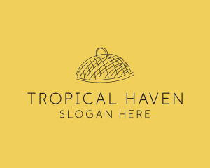 Kitchen Food Cloche Catering logo design