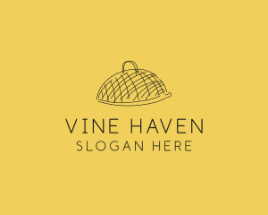 Kitchen Food Cloche Catering logo design